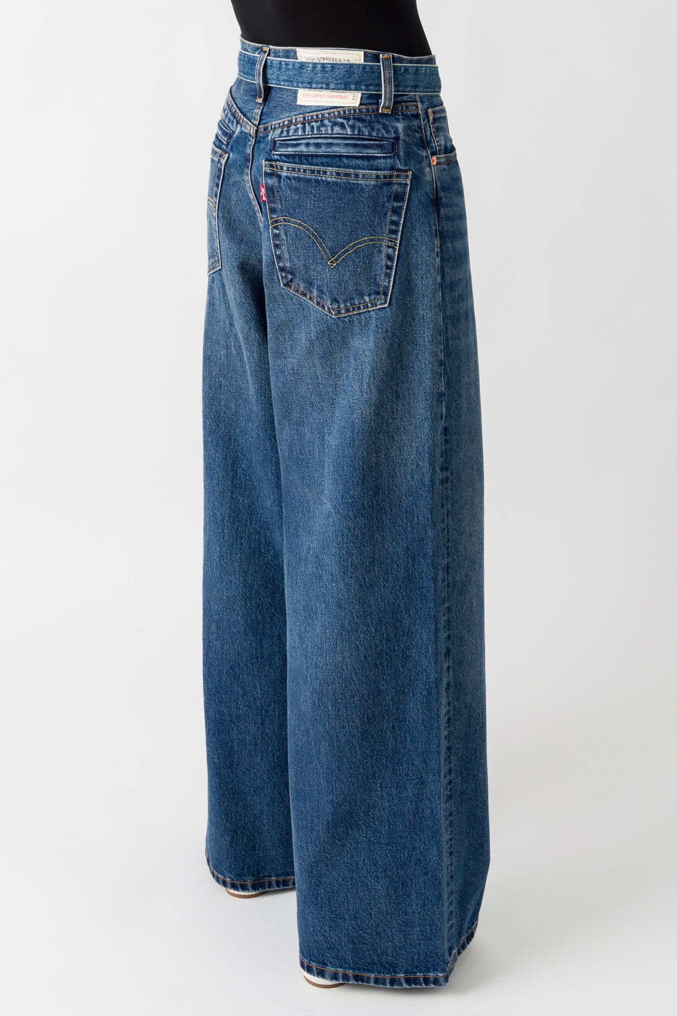 Sacai Levi's Denim Pants in Blue back