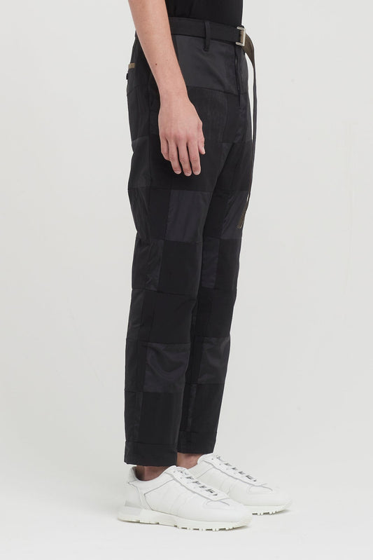 Sacai Faux Suede Mix Pants side