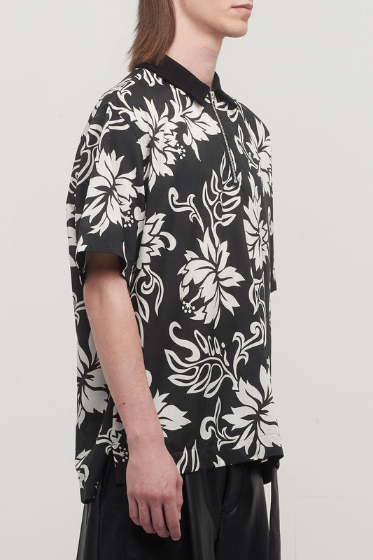 Sacai Floral Print Pullover side