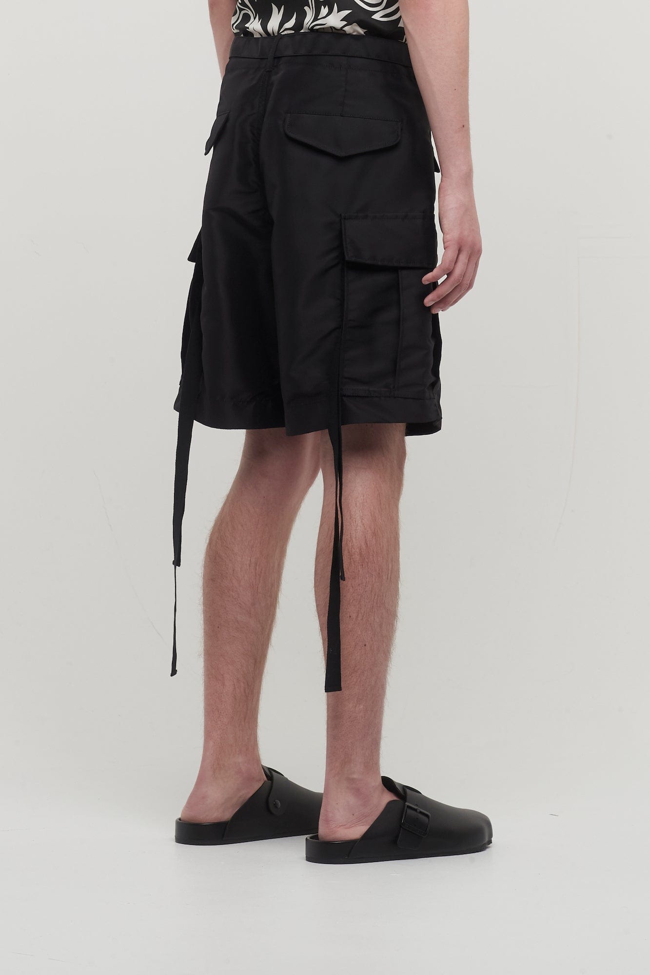 Sacai Nylon Twill Shorts back