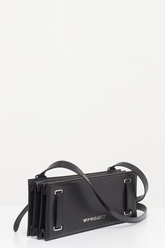 Y/Project Accordion Bag in Black side