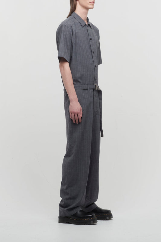Sacai Chalk Stripe Jumpsuit side