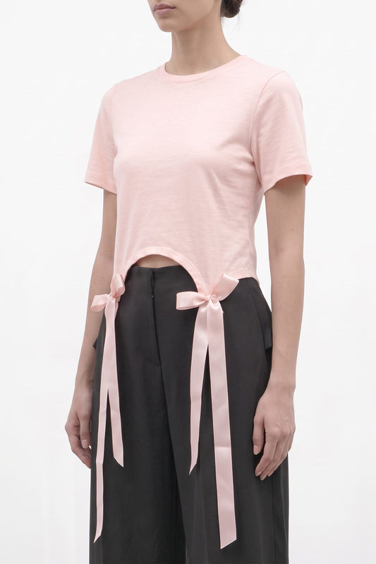 Simone Rocha Bow Tail Easy T-Shirt side