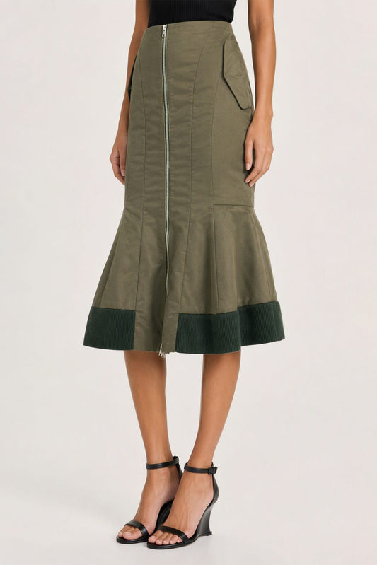 Simone Rocha Padded Sculpt Bomber Skirt side