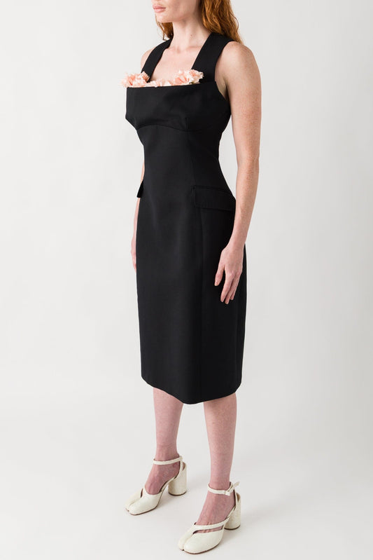 Simone Rocha Stuffed Carnation Balconette Bust Dress side