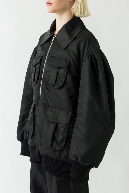 Simone Rocha Puff Sleeve Multi Pocket Jacket side