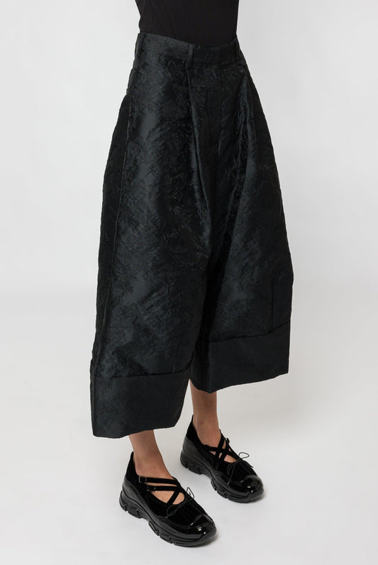 Simone Rocha Sculpted Cropped Wide Leg Trousers side
