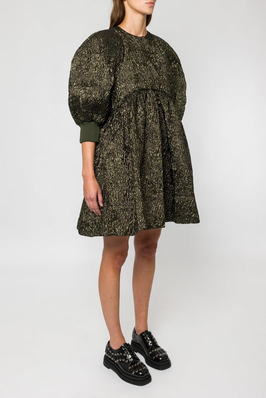 Simone Rocha Signature Sleeve Short Smock Dress side