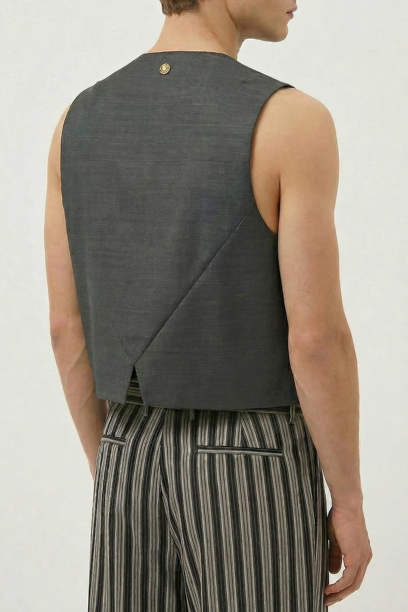 Versace Mohair Vest back