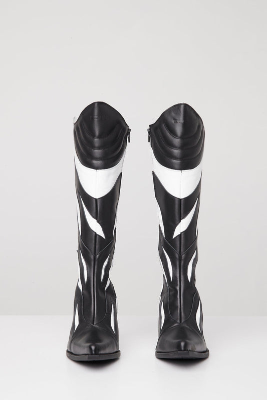 Vetements X New Rock Firestorm Boots front