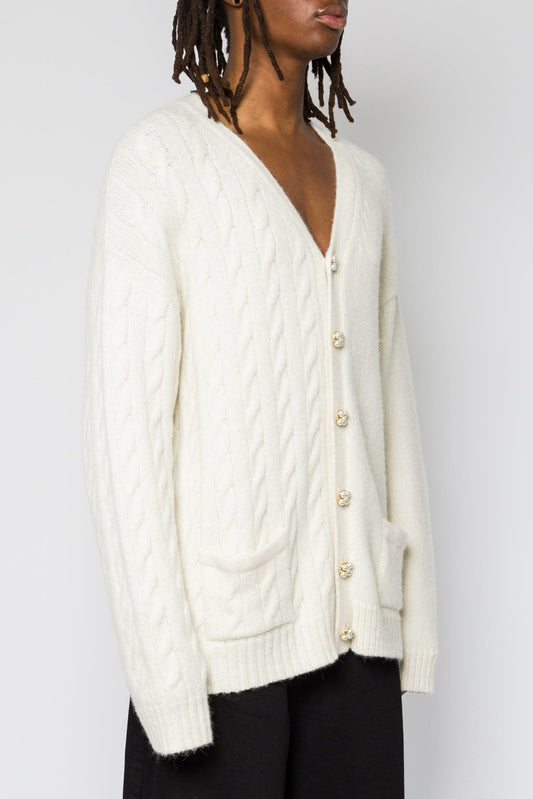 Vetements Split Cardigan side