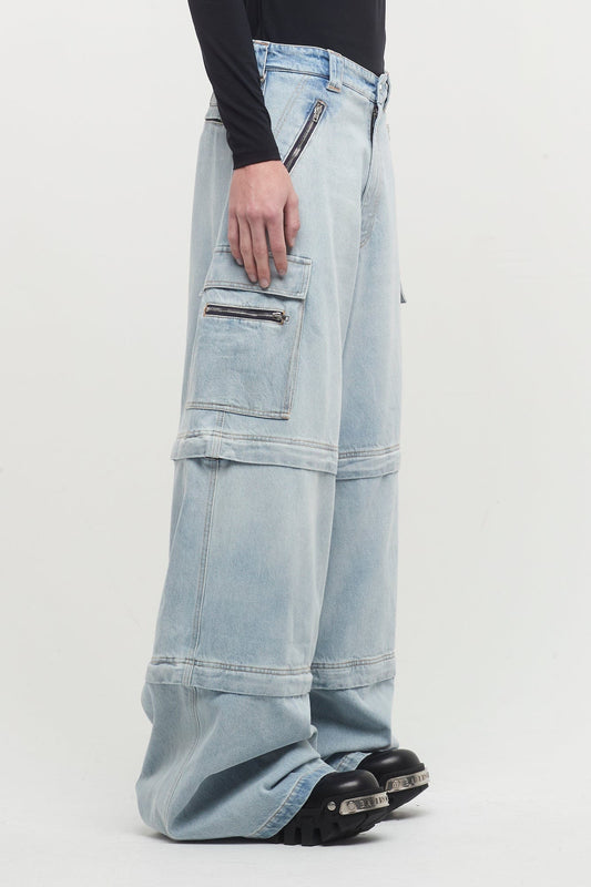 Vetements Transformer Baggy Jeans side