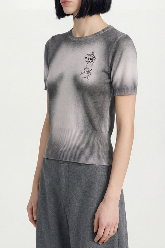 Vivienne Westwood Elle Top in Pink side