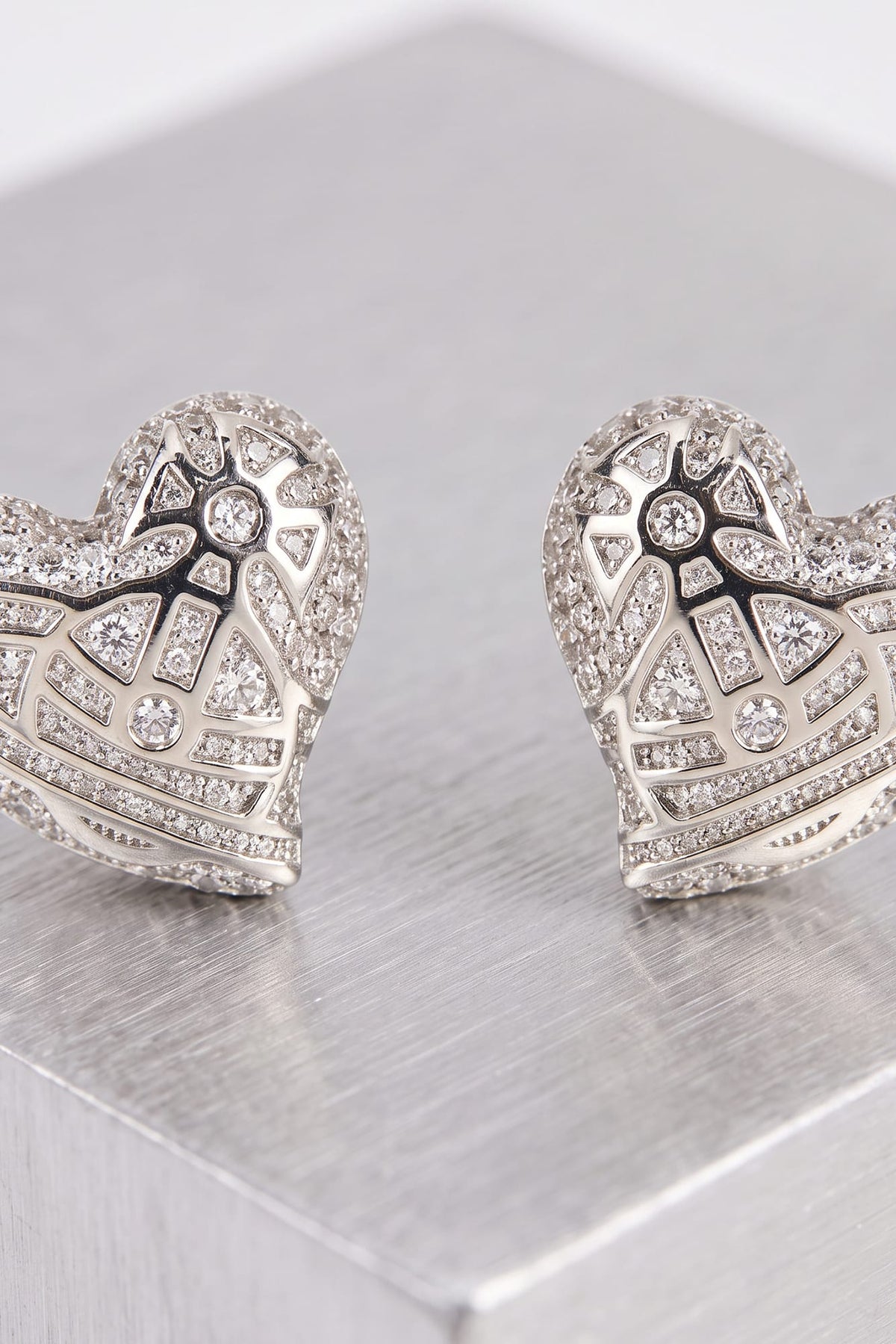 Vivienne Westwood Evangeline Earrings close up