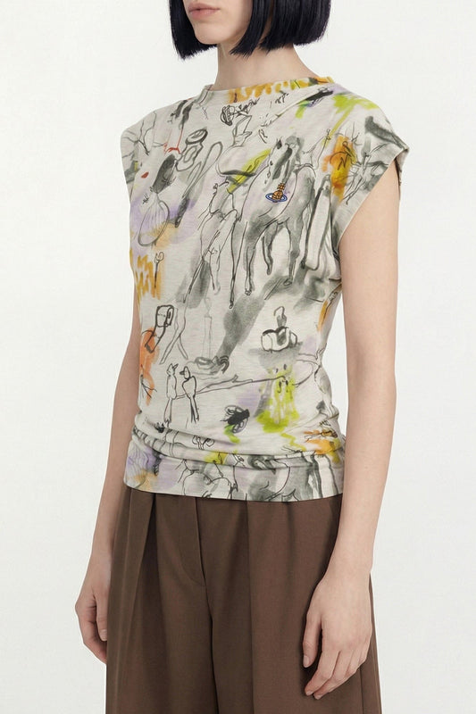 Vivienne Westwood Hebo Top in Wonderland side