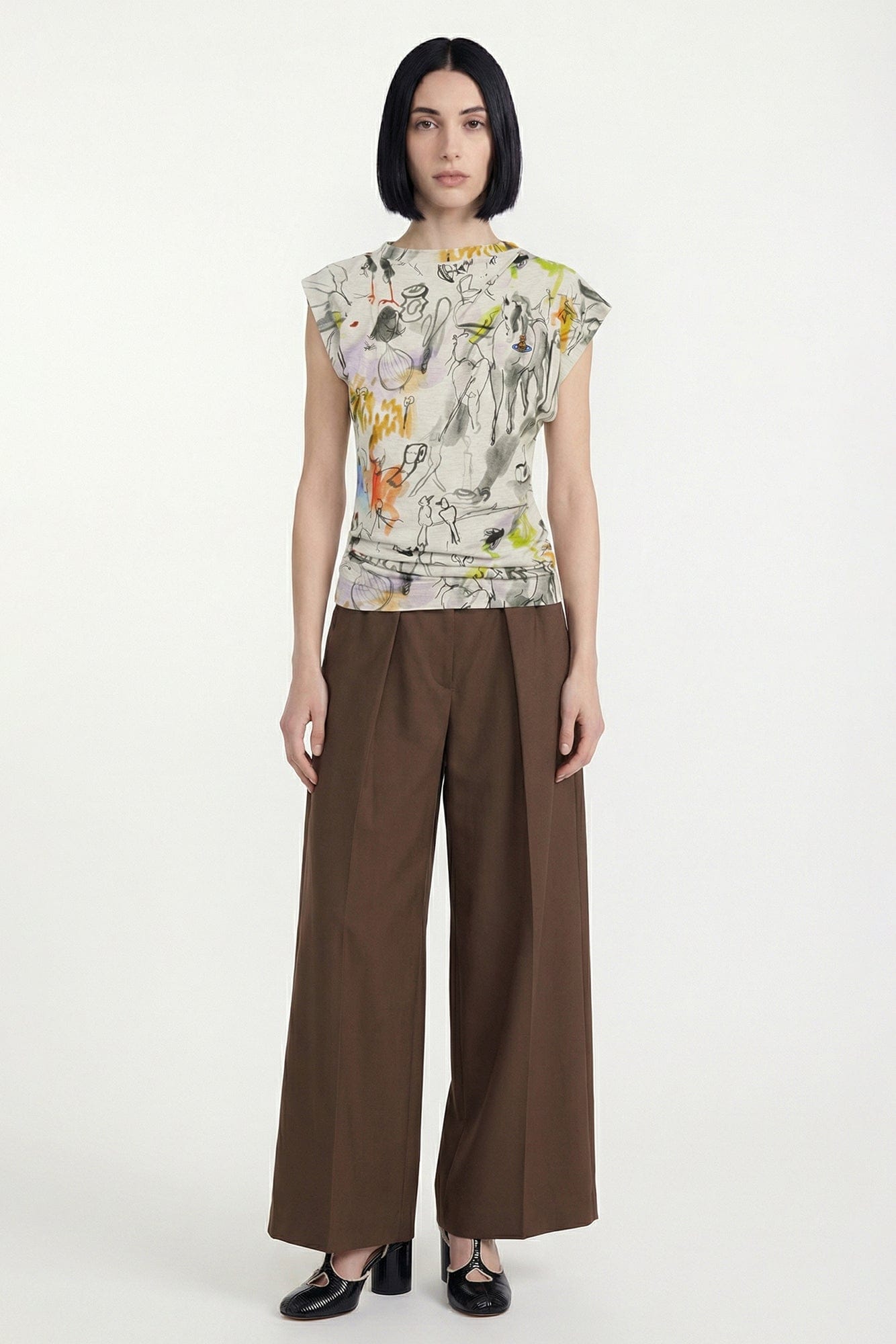 Vivienne Westwood Hebo Top in Wonderland full look