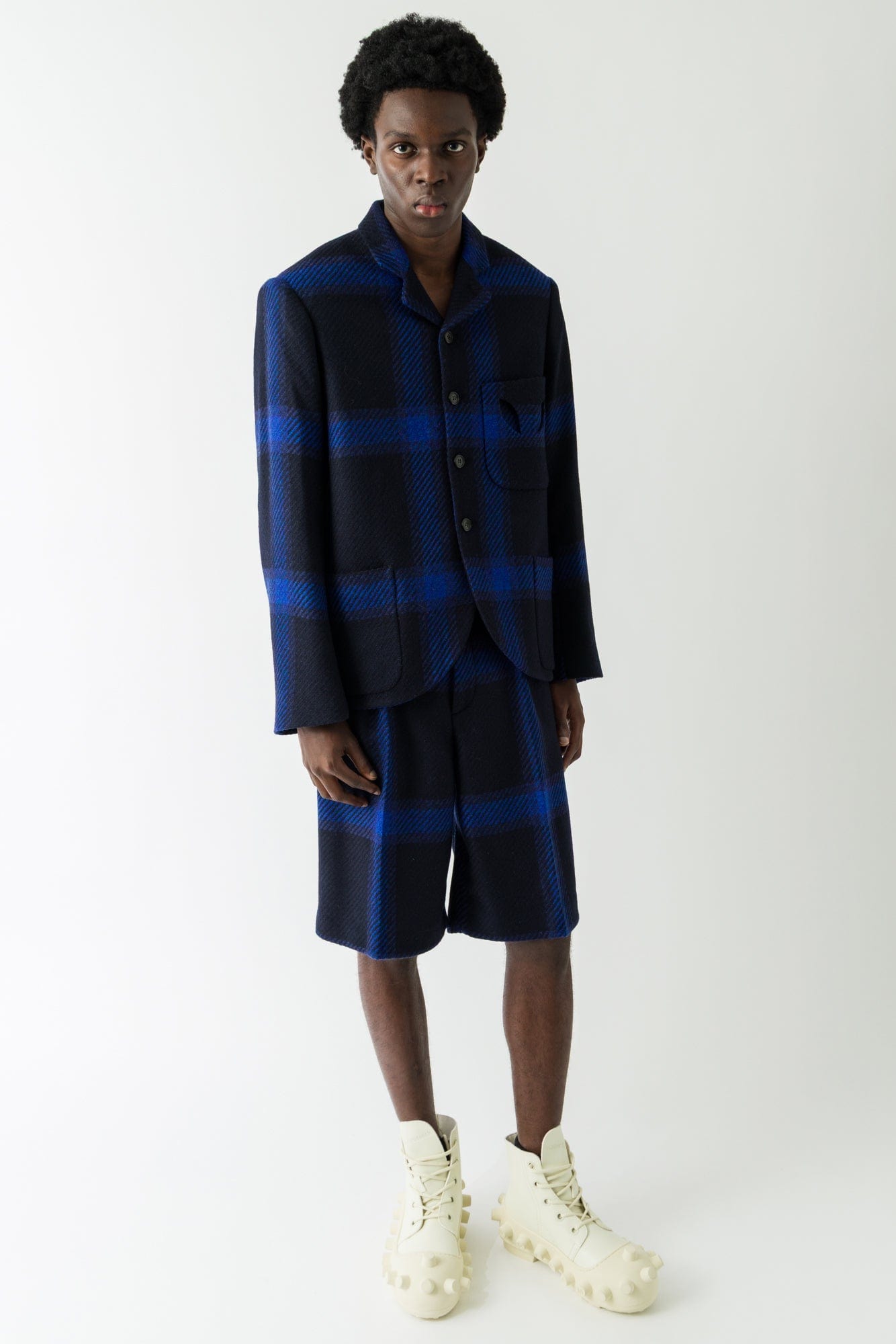 Walter Van Beirendonck Boxy Blazer full look