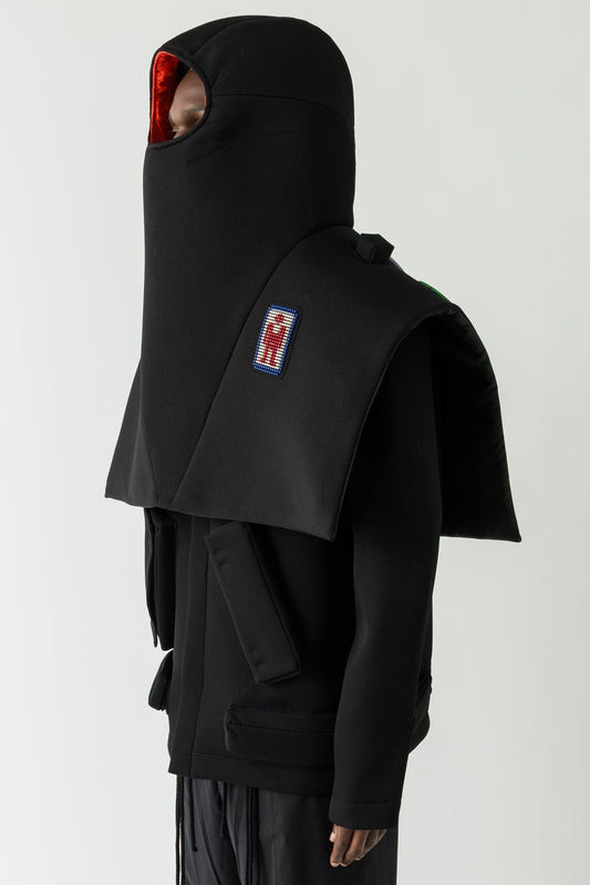 Walter Van Beirendonck Alien Hood Beep Beep side