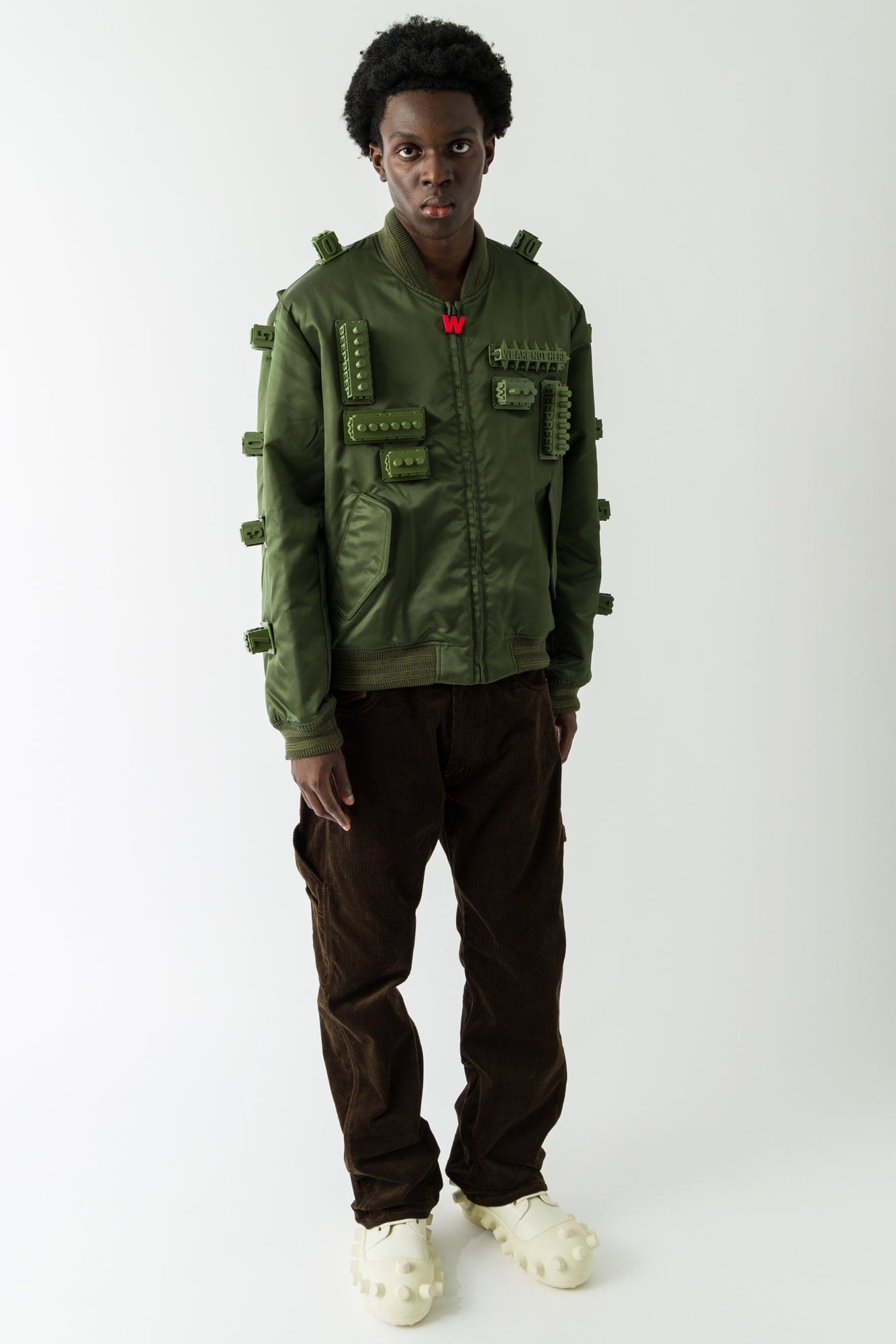 Walter Van Beirendonck New Bomber full look