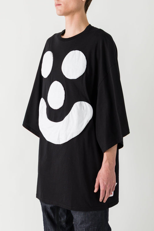 Walter Van Beirendonck SMILE Super T in Black SS25 side