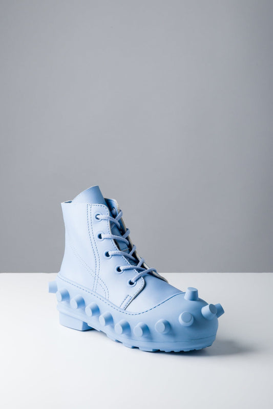Walter Van Beirendonck Mid Boom Boots in Placid Blue SS25 side