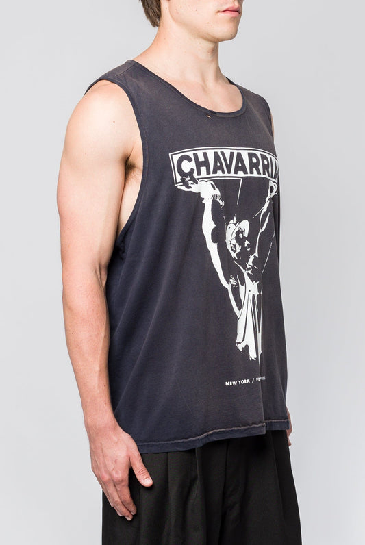Willy Chavarria Honcho Tank Christopher Street side