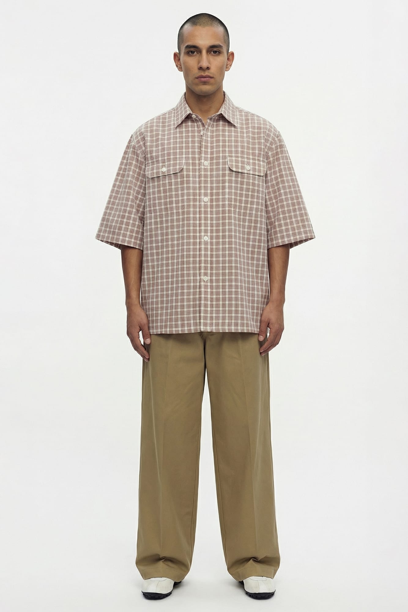 Willy Chavarria SS Corcoran Shirt full look