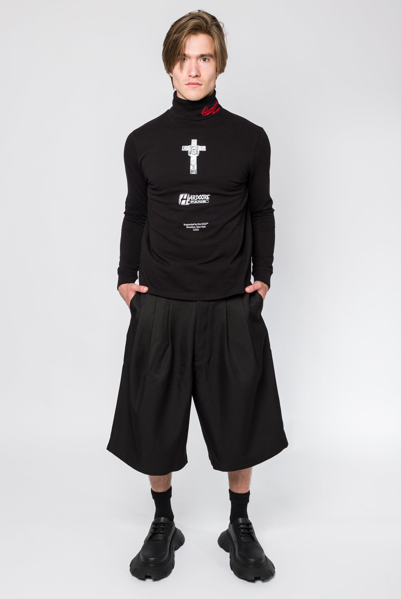 Willy Chavarria Turtleneck Hardcore full look