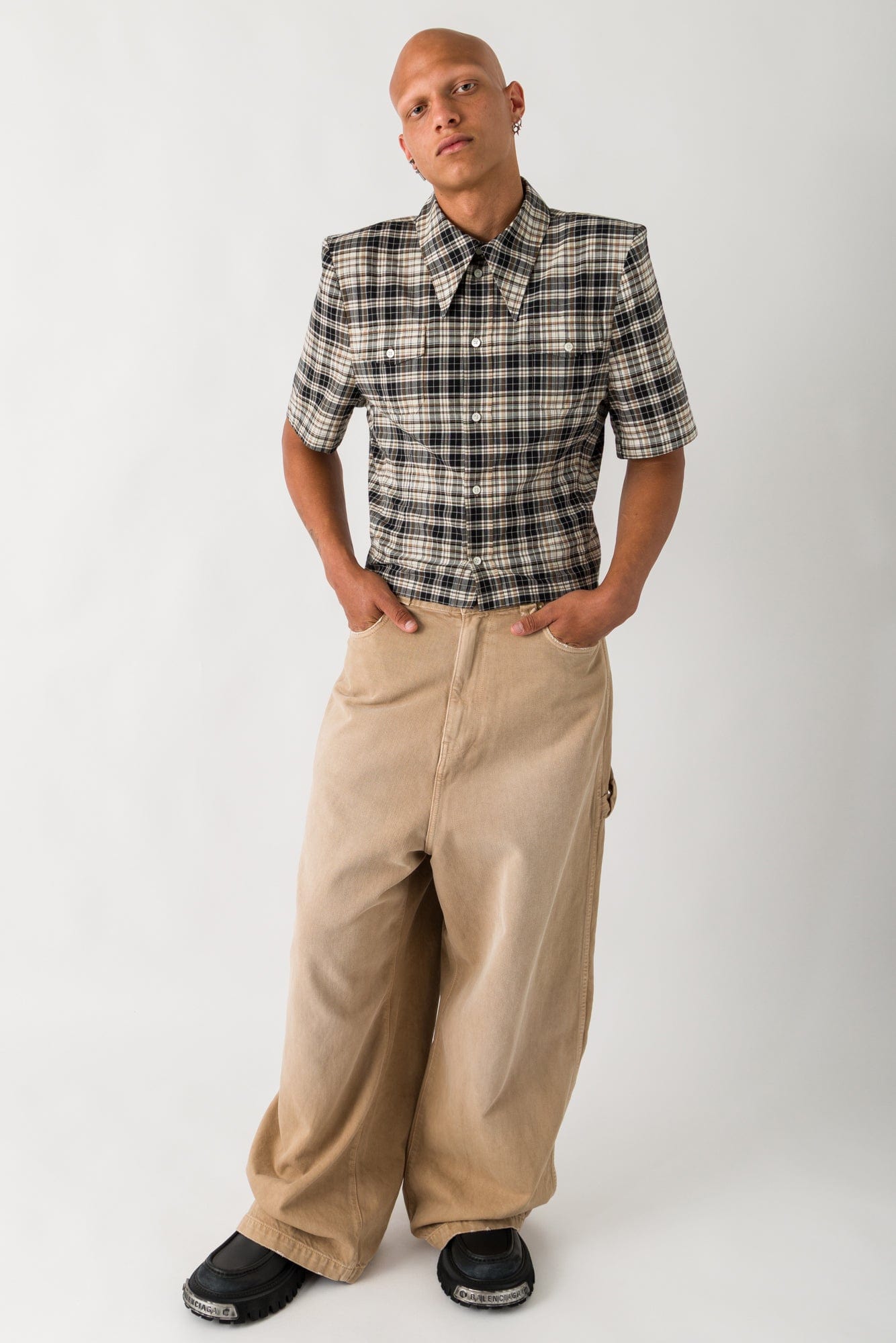 Willy Chavarria XL Carpenter Jean full look