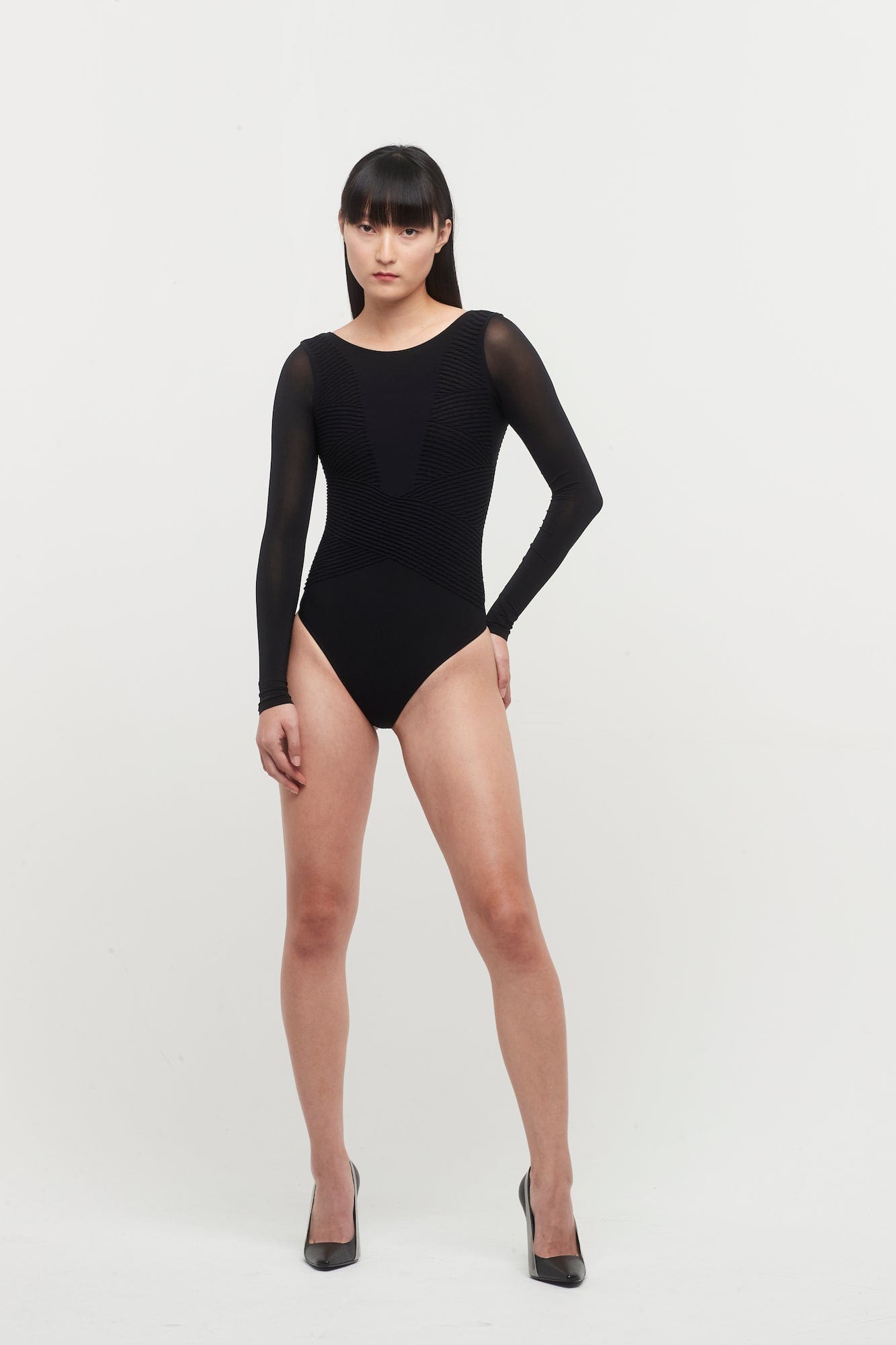 Wolford Shaping Plisseé String Body full body