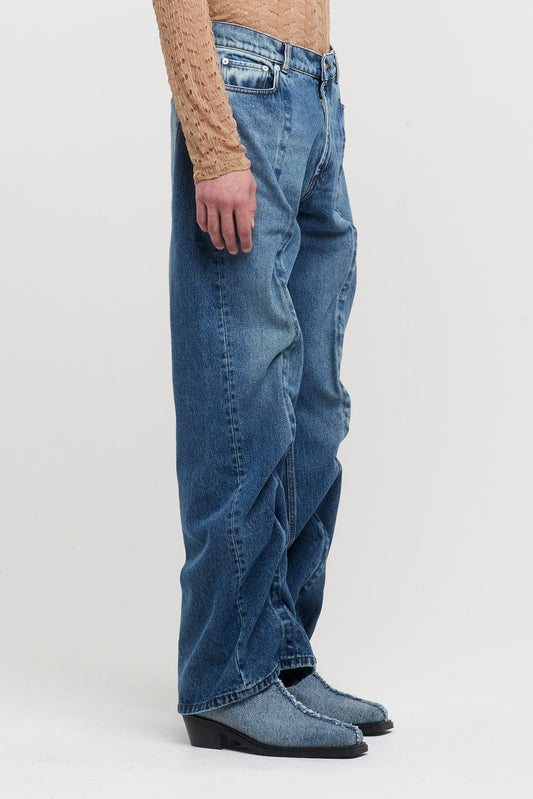 Y/Project Mens Evergreen Wire Jeans side