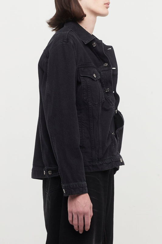 Y/Project Mens Evergreen Wire Denim Jacket side