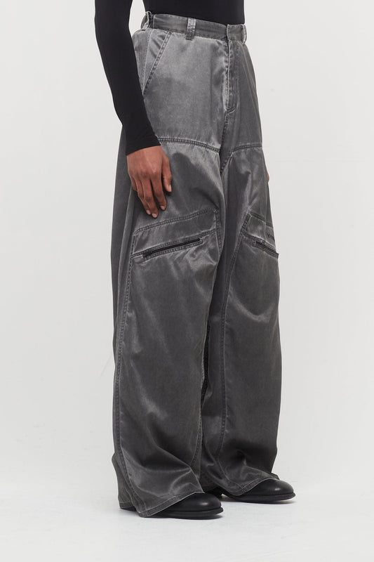 Y/Project Pop Up Pants in Washed Black side
