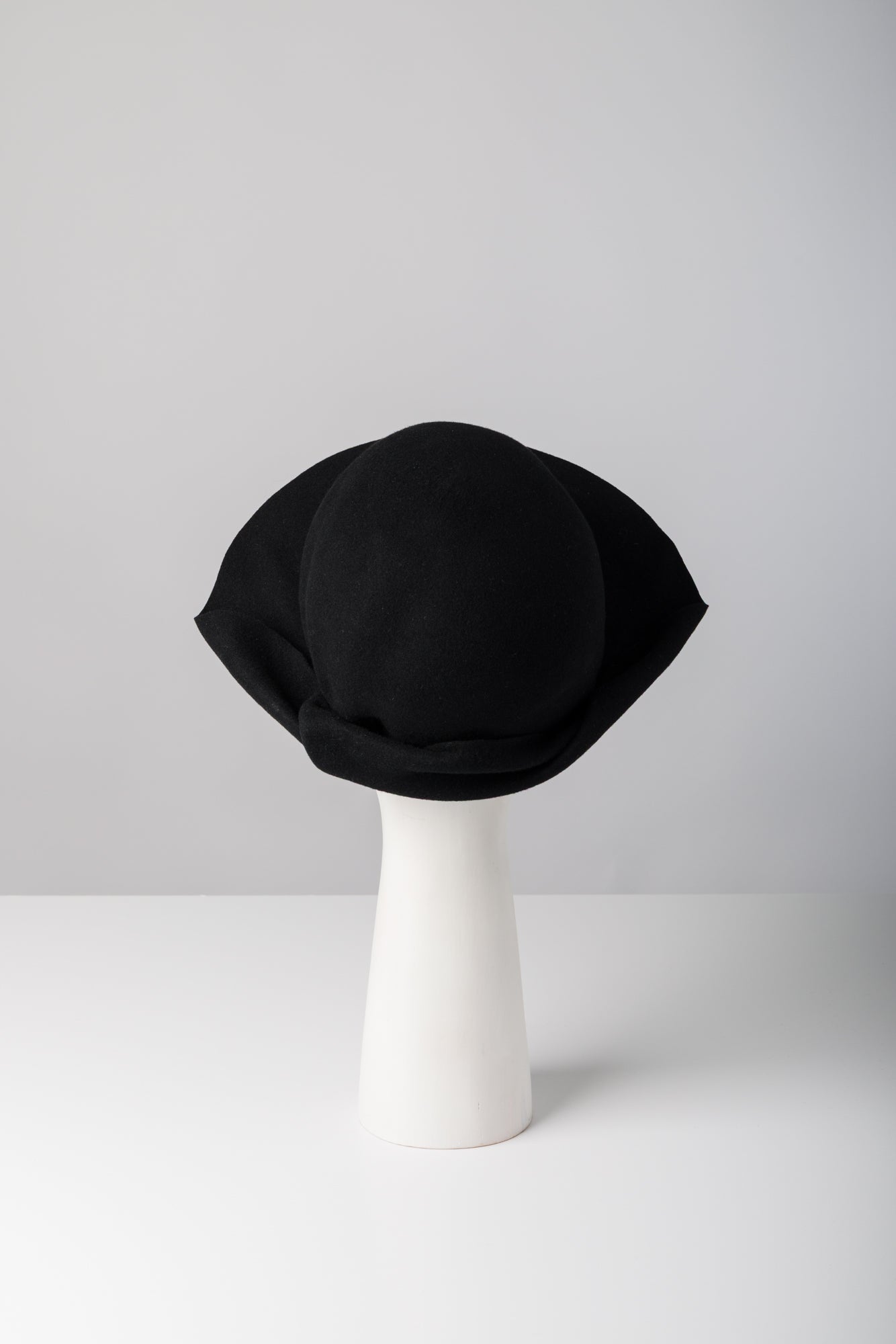 Yohji Yamamoto Draped Fadora back