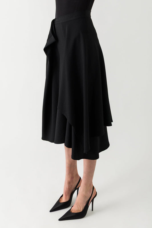 Yohji Yamamoto R Gathered Skirt side