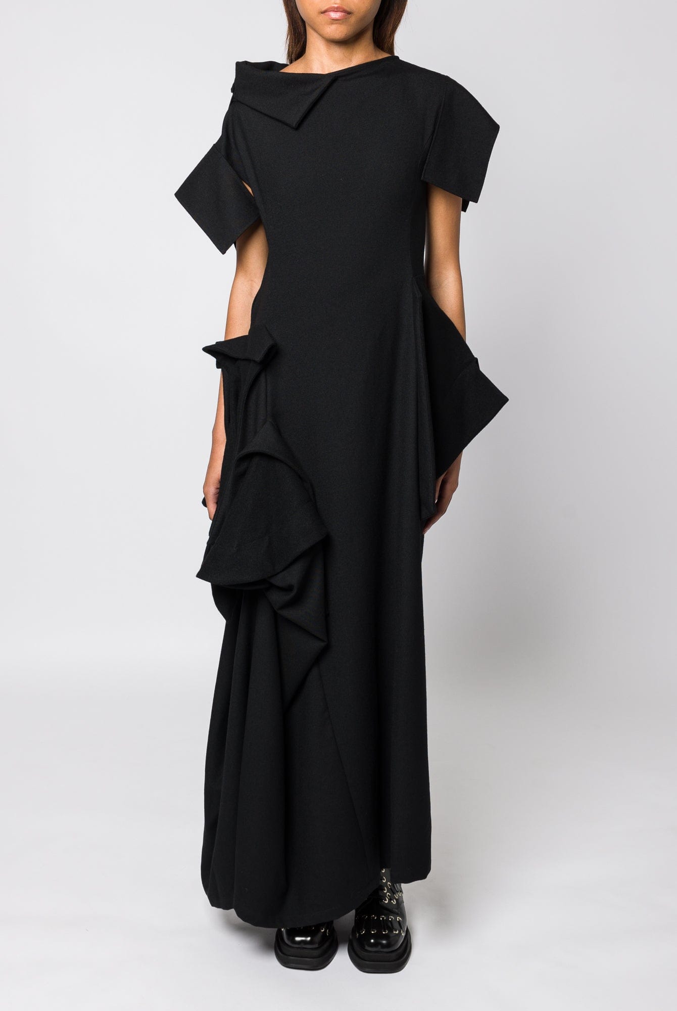 Yohji Yamamoto Asymmetry Sleeveless Dress Antidote Fashion and Lifestyle Yohji Yamamoto Asymmetry Sleeveless Dress Antidote Fashion and Lifestyle