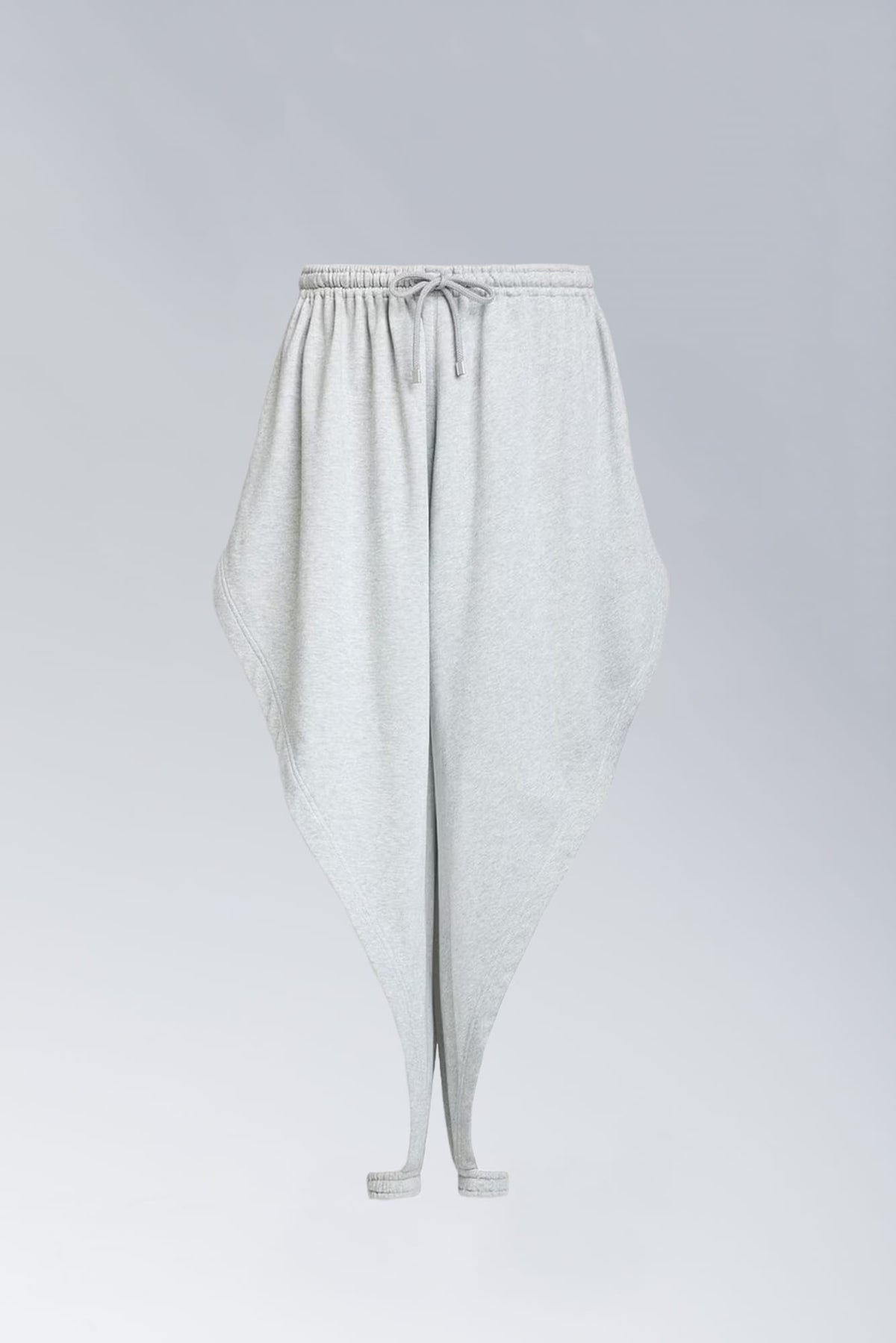 Alaïa Triangle Pant in Grey Fleece