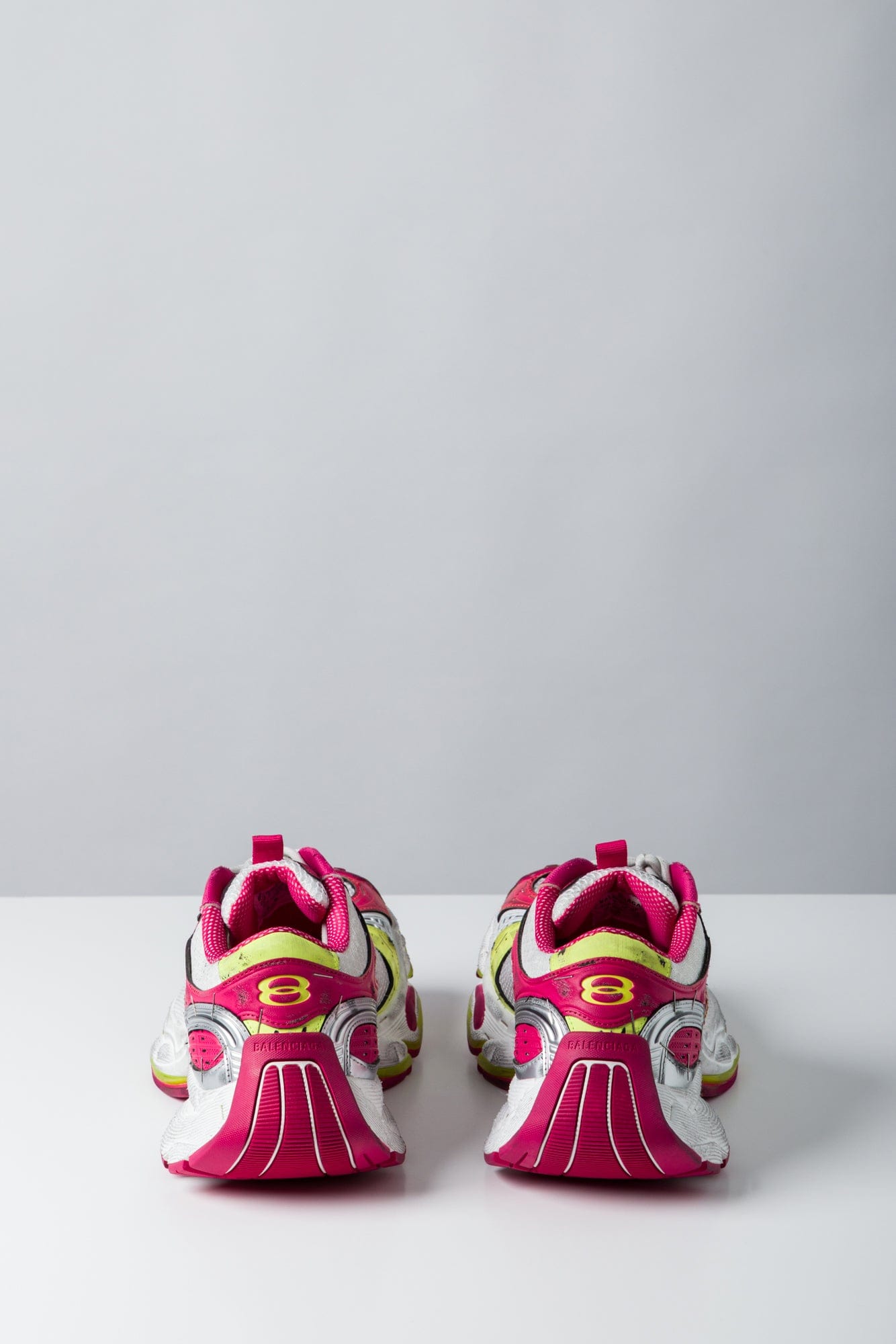 Balenciaga Stapler in Red back