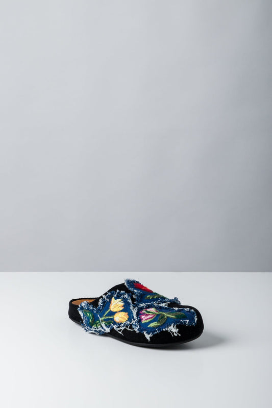 Marni Corduroy Fussbett Sabot side