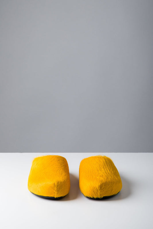 Marni Fussbett Sabot in Goldenrod front