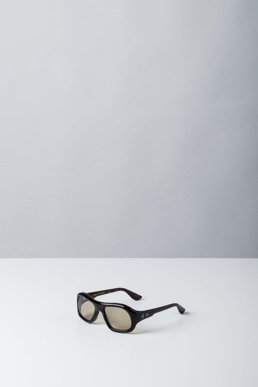 Port Tanger Gray in Olive Lens side