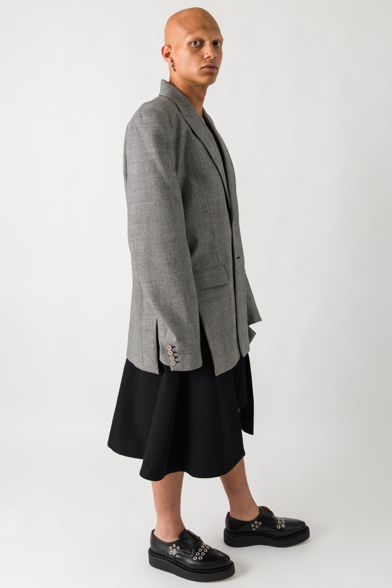 Vetements Cut-Out Tailored Jacket full look