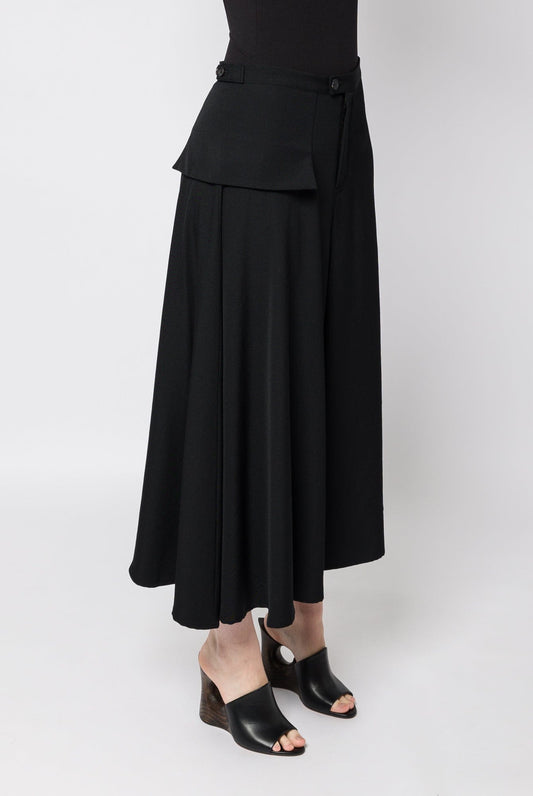 Yohji Yamamoto R Layered Pants side