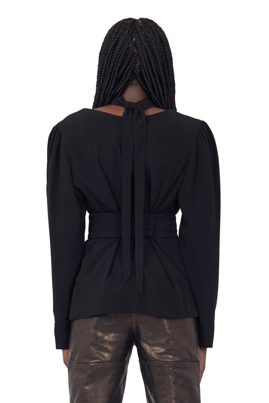 Dries Van Noten Cevanya Shirt back