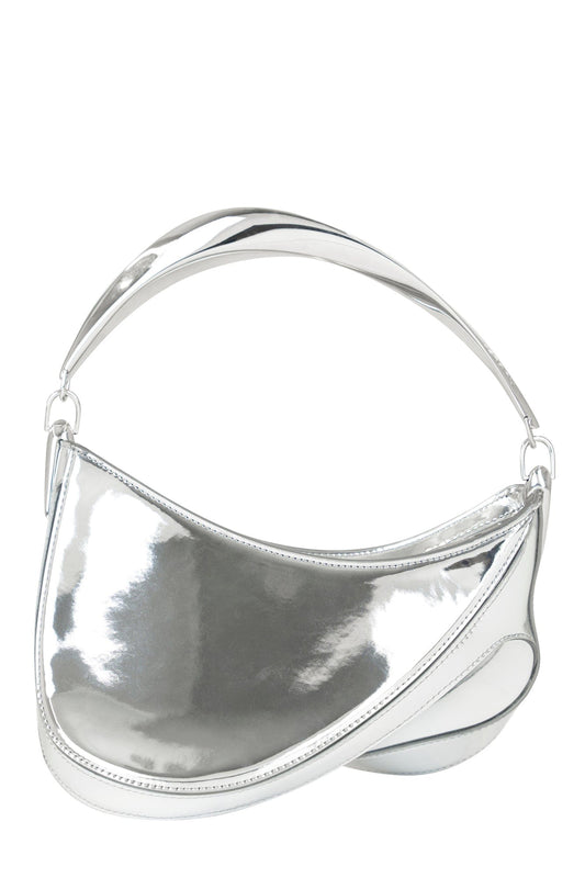 Mugler Small Metallic Bag with Metal Handle back