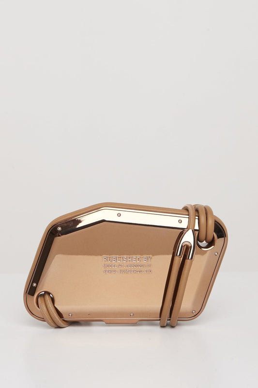 Published By Cross Body Bag in Rose Bronze back