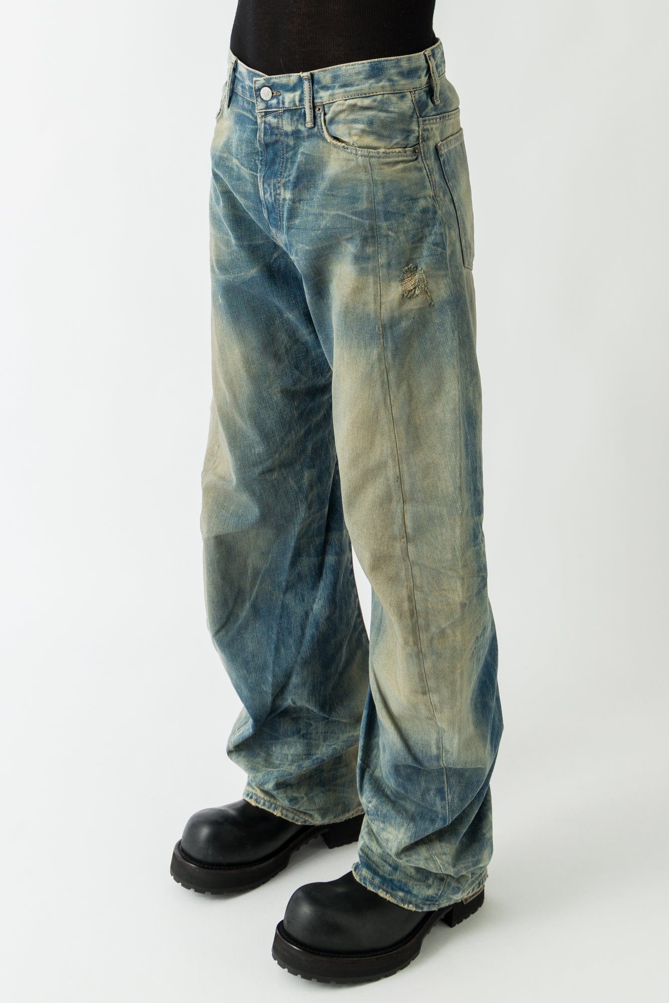 Acne Studios 2006M Goldmine Jeans in Mid Blue