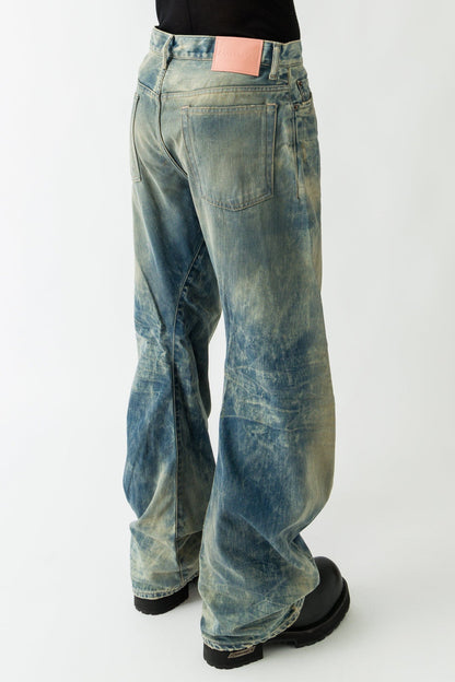 Acne Studios 2006M Goldmine Jeans in Mid Blue back