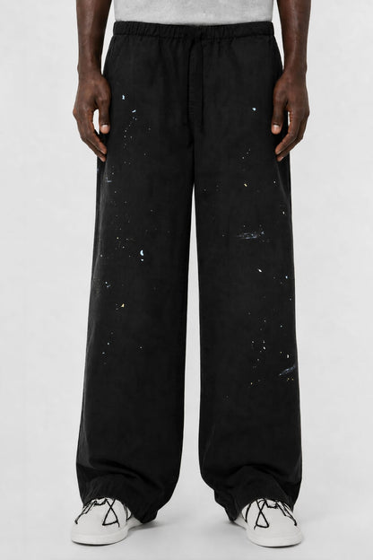 Acne Studios Black Paint Trousers