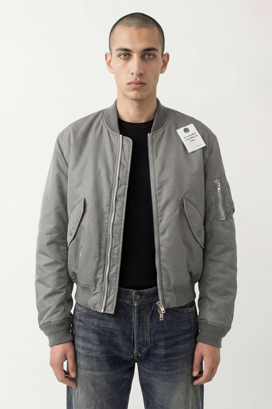 Acne Studios Bomber in Stone Grey